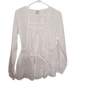 Old navy white blouse top